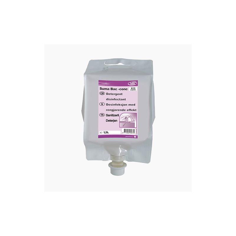 Suma Bac Sanitiser D10 1.5LTR (Pouches)